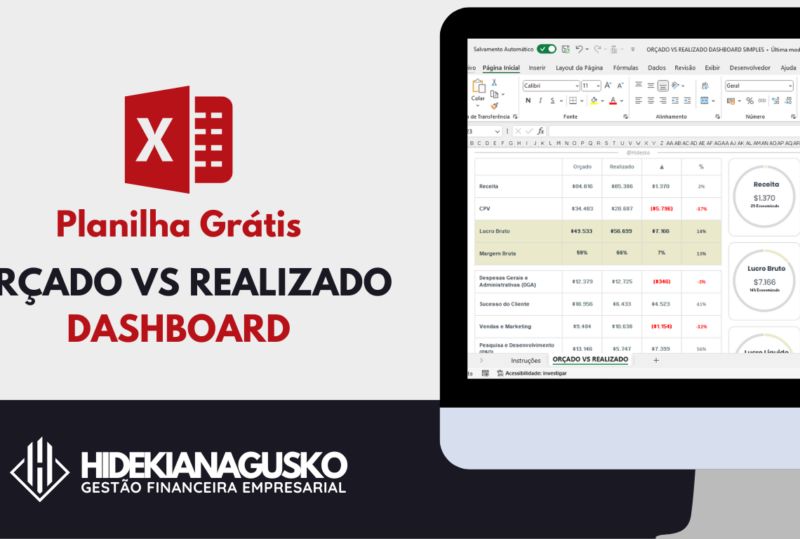 ORÇADO VS REALIZADO